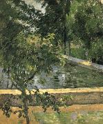 Paul Cezanne pool painting